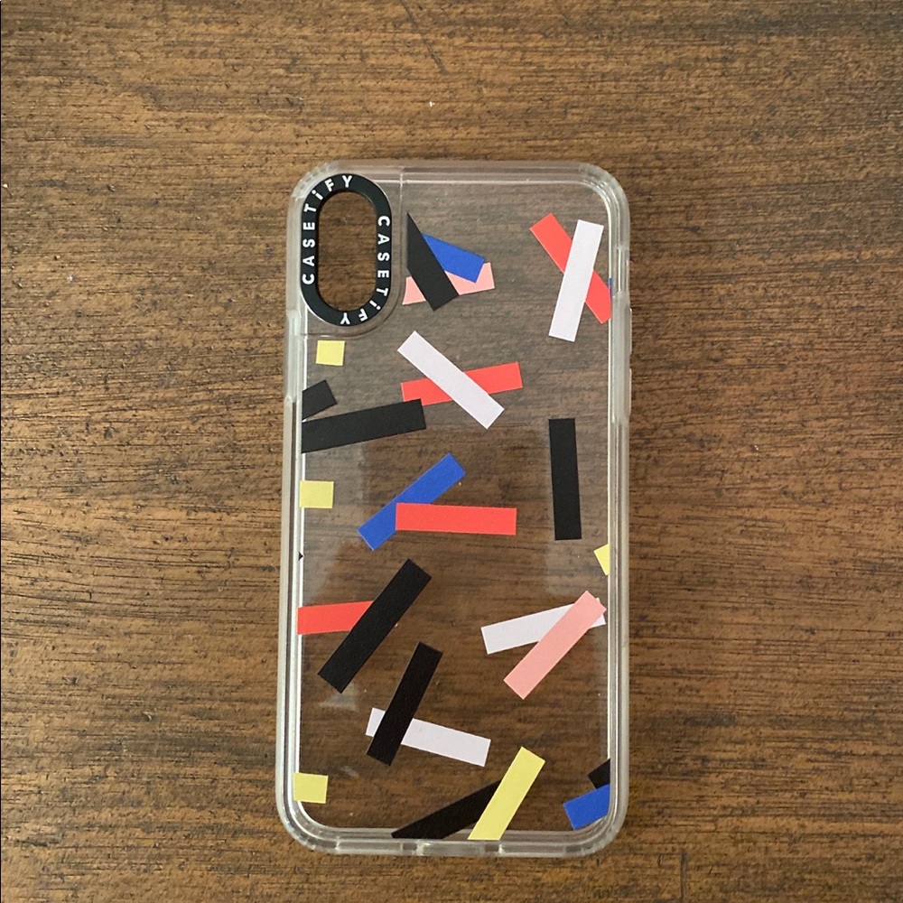 Casetify Confetti iPhone X Case
